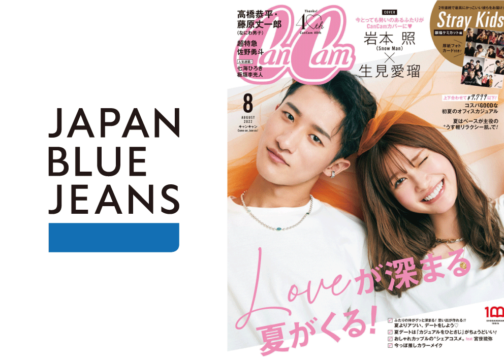 【Info.】JAPAN BLUE JEANSが掲載されました